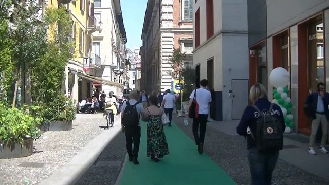 Brera District in Milan Italy смотреть онлайн