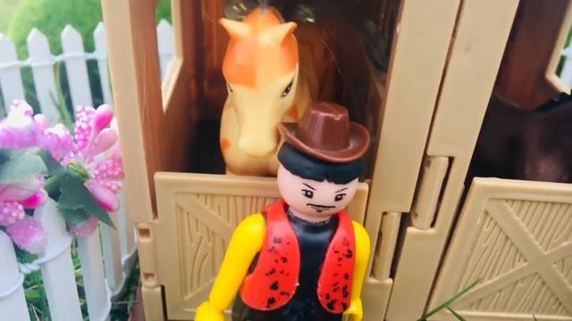 Farm Animals Toys Playset For Kids/ Игра с Животными Фермы для Детей смотреть онлайн
