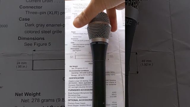 Shure Sm 86 технический обзор