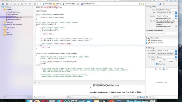 Cocos2D-X Tutorial #1 - How to Create Sprite смотреть онлайн