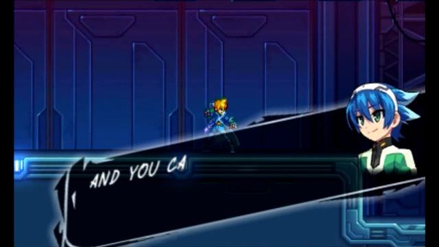 Azure Striker Gunvolt 2 - Title Screen & Intro: Seraph Interior смотреть онлайн