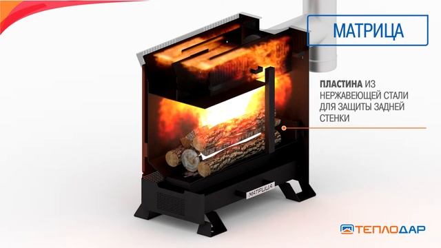 Печь Матрица Теплодар смотреть онлайн