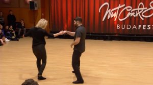 Improv West Coast Swing Dance - Ben Morris & Victoria Henk - Budafest 2020 Pro Show