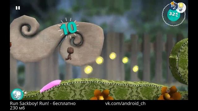 Run Sackboy! Run! - Раннер по игре LittleBigPlanet на Android(Обзор/Review) смотреть онлайн