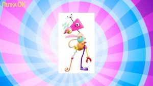 Лепим Кауфмо, Гэнгл и Зубл ? Удивительный ЦИФРОВОЙ ЦИРК ✅ Лепка ОК