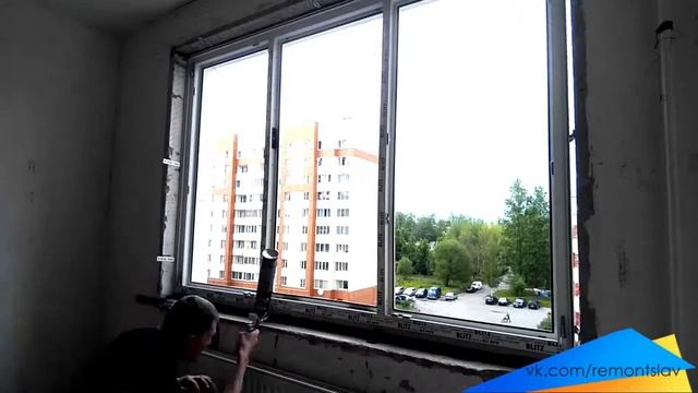 Монтаж Окна. СПб, пос. Ленсоветовский д.29 смотреть онлайн