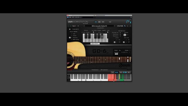 GD 6 Acoustic Guitar From AcousticSamples