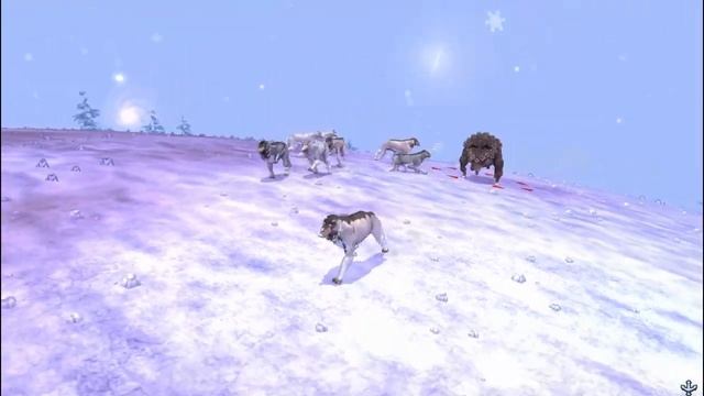 Bison vs Gray Wolf | Animal Fight Club [S2E10] | SPORE смотреть онлайн