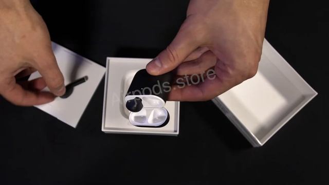 Черные Apple Airpods 2 - цветные Airpods в черном цвете - Black Airpods - Кастомизация наушников смотреть онлайн