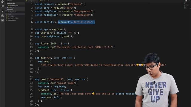 Send emails using Node.js, Nodemailer and Angular смотреть онлайн