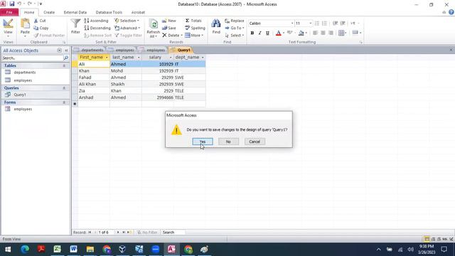 Writing Queries in MS Access and Creating Simple Forms смотреть онлайн