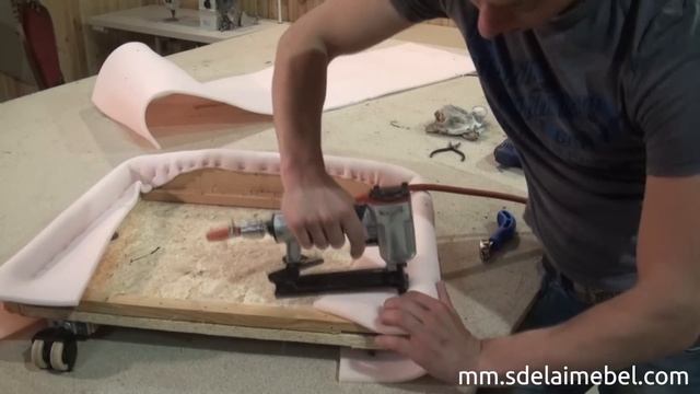 Ремонт мебели | Перетяжка кресла своими руками смотреть онлайн