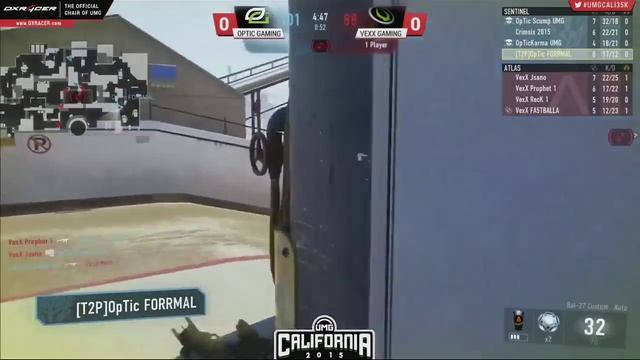 Optic vs Vexx Gaming Game 1 UMG Cali 2015 смотреть онлайн