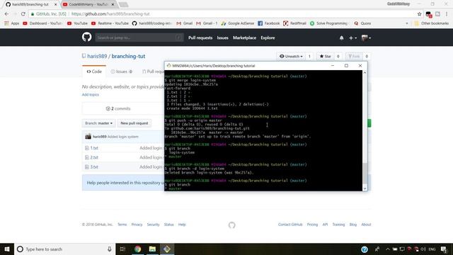 [Hindi] Deleting A Local/Remote Branch In Git - Git and GitHub Tutorials for beginners #11 смотреть онлайн