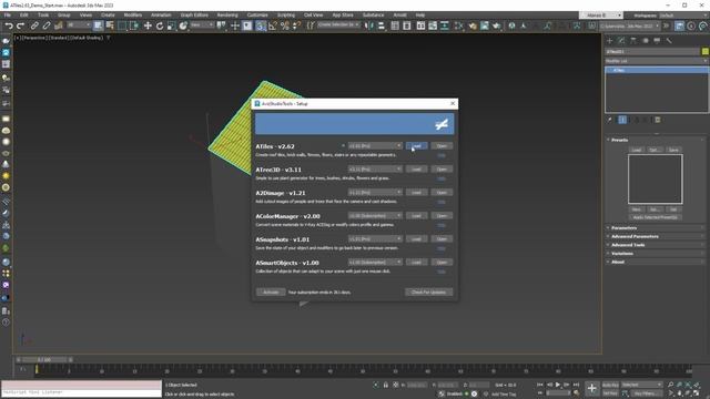 ATiles v2.63 - new update for 3ds Max with free trial! смотреть онлайн