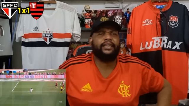 REACT SÃO PAULO 1X1 FLAMENGO l TRICOLOR CAMPEÃO POÉTICO смотреть онлайн