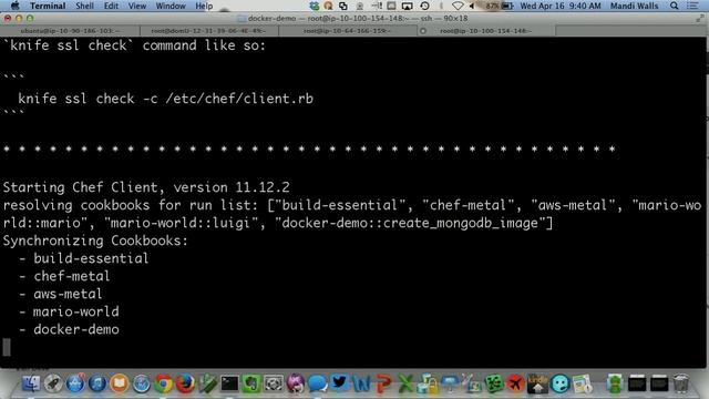 #ChefConf 2014: Mandi Walls, "Demo Session" смотреть онлайн