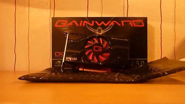 Unboxing Eines Gainward Nvidia Geforce GTS 450