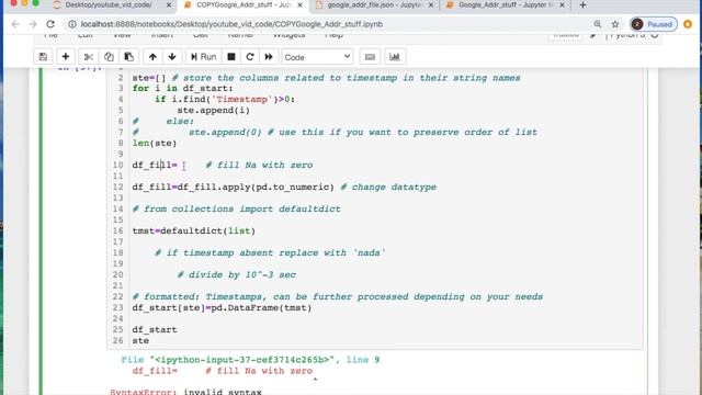 HOW TO PARSE NESTED JSON GOOGLE TIMELINE FILE USING PYTHON смотреть онлайн