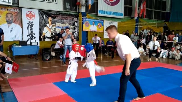 Финал, категория 4-5 лет до 20 кг. Веня Поляхов и Федя Берегуля.