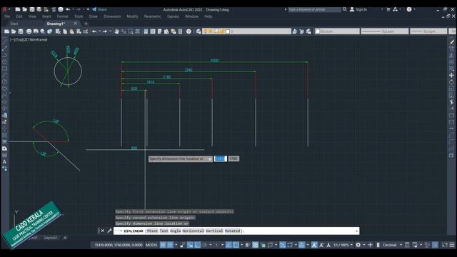 22 #Autocad Dimenions Tools Applications #Dimension Total Tool # смотреть онлайн