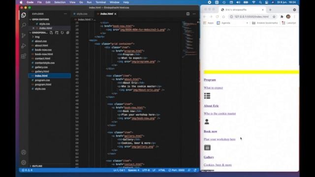 Menno schoolt zich om: Van Wireframe in Figma naar echte code in Visual Studio Code смотреть онлайн