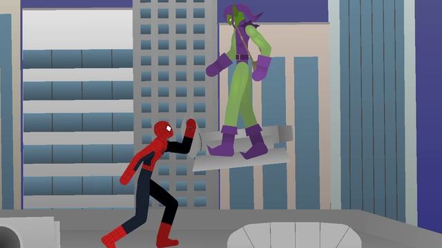 Spider-Man Vs Superior Spider-Man (Stick-nodes) смотреть онлайн