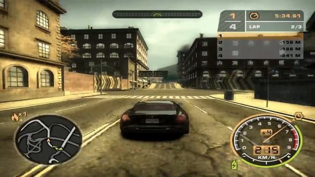 Need For Speed: Most Wanted (2005) - Race #121 - Hastings (Circuit) смотреть онлайн