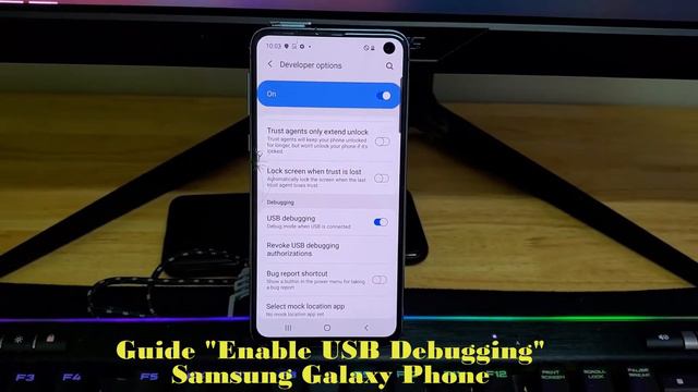 Guide Enable USB Debugging Samsung Galaxy Phone Android 10 смотреть онлайн