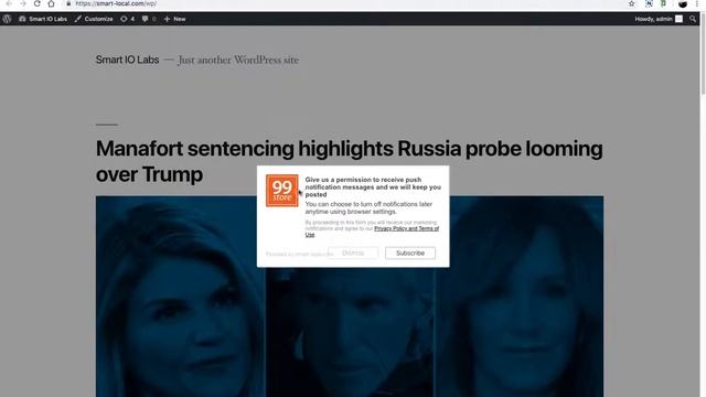 Integration with WordPress - WordPress web push notification plugin смотреть онлайн