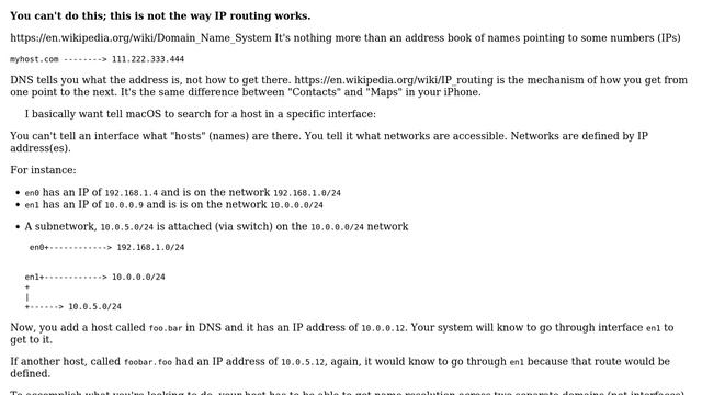 Apple: How To Add Ip Routes With Host Name Instead Of Ip Address? (2 Solutions!!)
