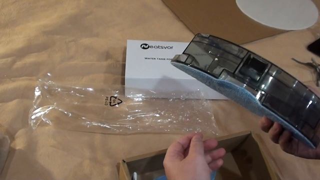 Робот пылесос NEATSVOR X500 распаковка