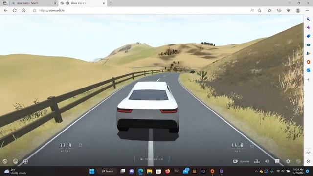 Slow Roads generated to seed 0 смотреть онлайн