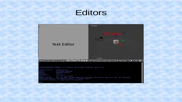Blender Python 1. Python Console and Text Editor смотреть онлайн
