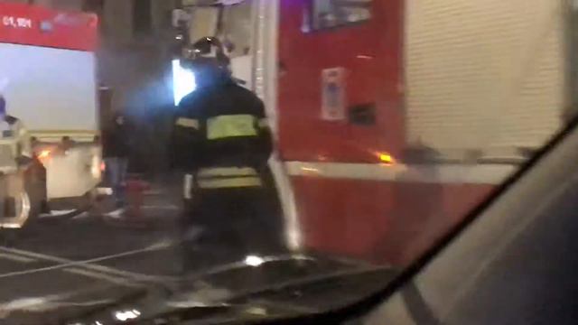 Пожар на Таганке Таганке горит 27-28 сентября 2018 смотреть онлайн