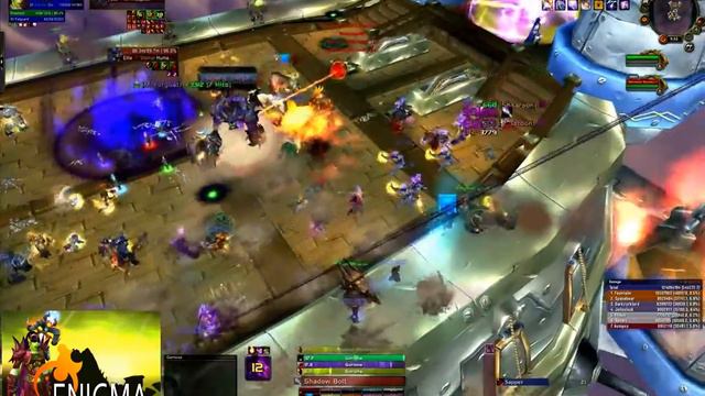 Enigma vs Heroic Warmaster Blackhorn - World 6th - Demonology Warlock PoV [HD] смотреть онлайн