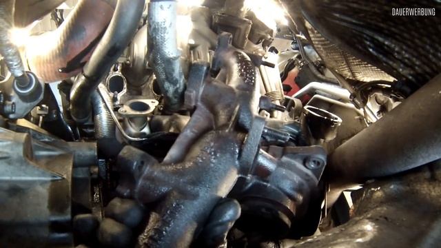 Turbolader wechseln 2.0 TDI mit Partikelfilter / Turbo ausbauen / Turbo einbauen / Turbo Testen смотреть онлайн