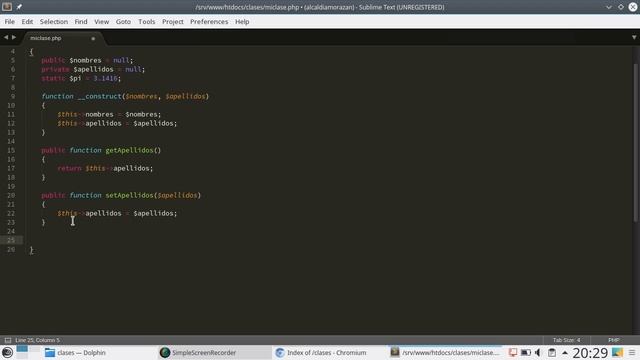 79 - Mi Primera Clase: Términos Básicos [PHP 7 - Español] смотреть онлайн
