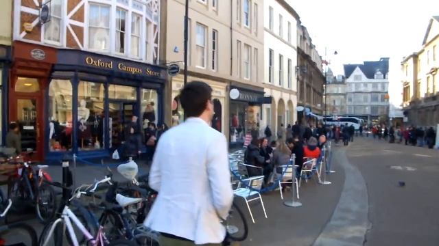 11. OxfordInside. Широкая улица Оксфорда. Англия. Broad Street In Oxford. UK