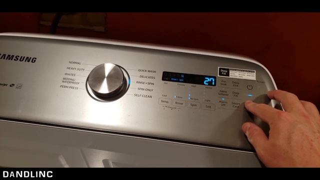 Samsung Washing Machine 4E or 4C Error Code смотреть онлайн