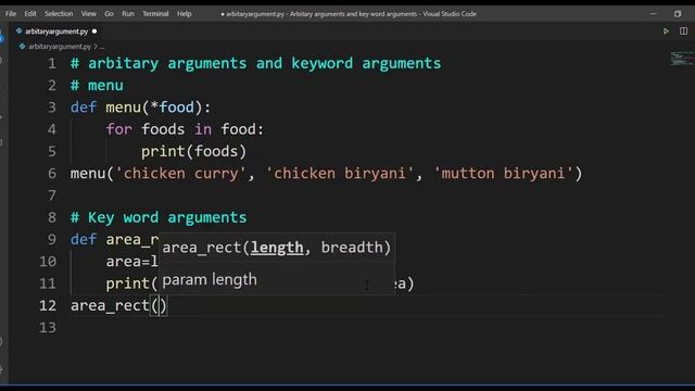 # 26 Keyword Argument and Arbitrary Arguments in Python смотреть онлайн