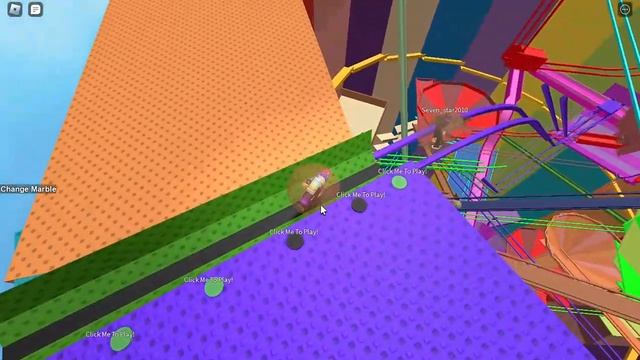 Mega Marble Run Pit - чиловая простая игра для релакса.Что это и как это?Roblox Mega Marble Run Pit смотреть онлайн