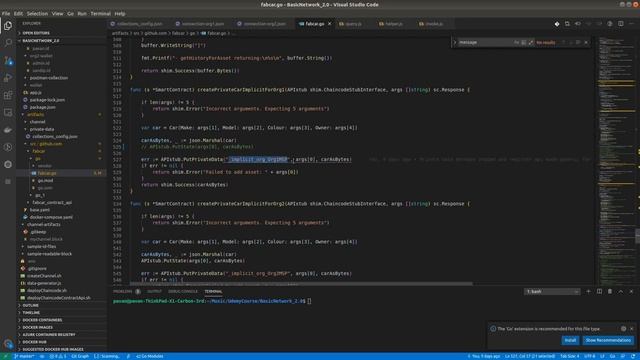 50 Private Data Collection (Explicit & Implicit) Implementation in Hyperledger fabric - Part 3 смотреть онлайн