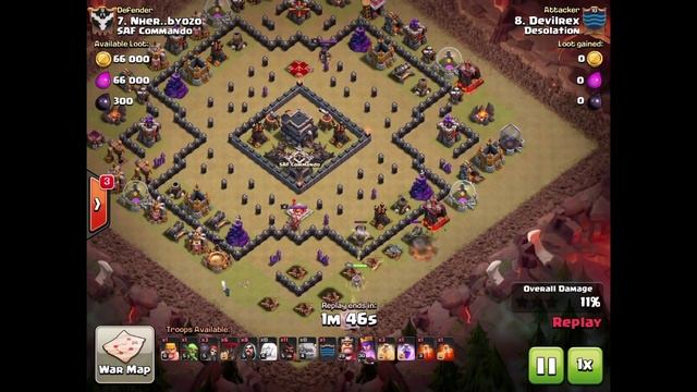 War Recap & Tips | Desolation vs SAF Commando | Clash of Clans смотреть онлайн