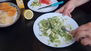 Закуска из авокадо. Готовим простую закуску. Люблю такие простые рецепты
