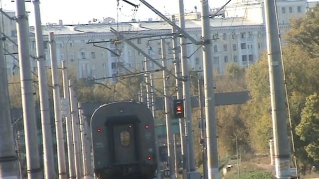 Электровоз ЭП20-026 с пассажирским поездом №143 Кисловодск - Москва смотреть онлайн