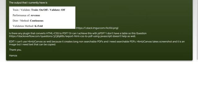 Keeping CSS in Html to PDF export using Javascript смотреть онлайн