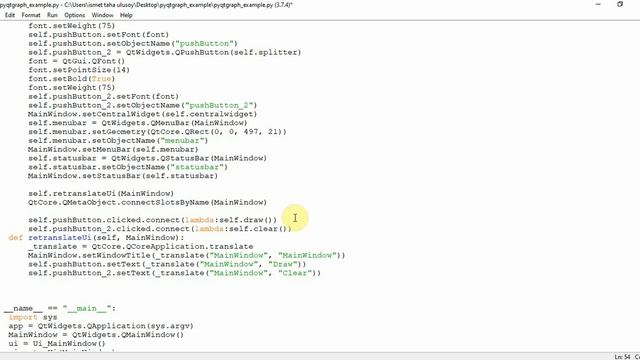 Python QtDesigner pyqtgraph plot a Graph смотреть онлайн
