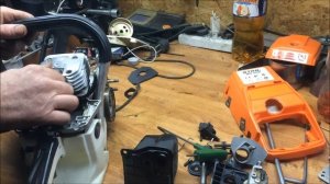 Бензопила "Штиль-660"Не то что-бы очень но как-бы даже и ни чего)