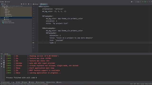 Create a scrollview with a list of items in KIVYMD смотреть онлайн